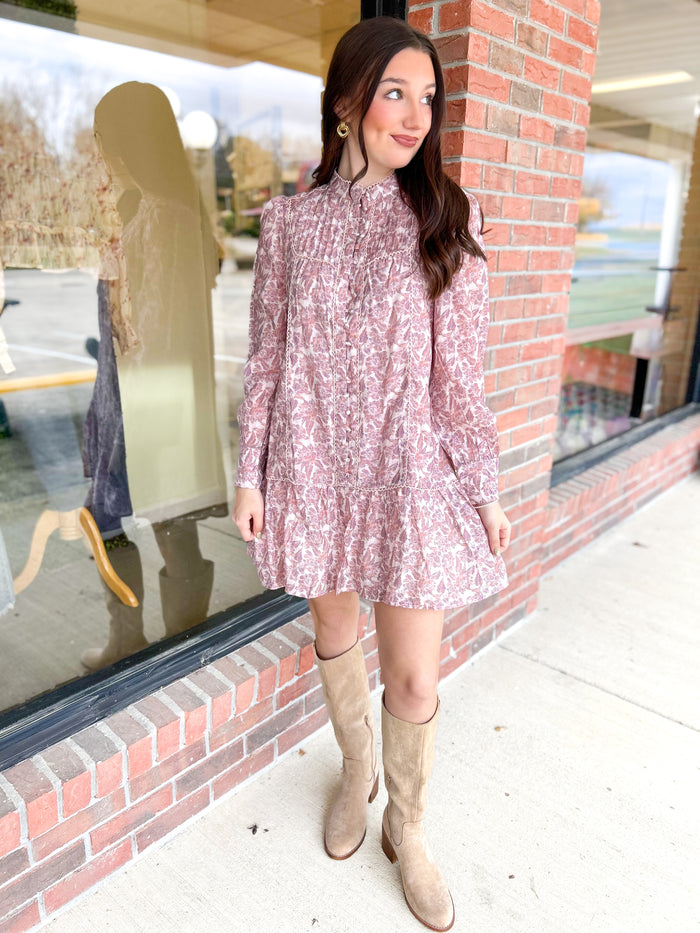 Secret Garden Pink Floral Dress