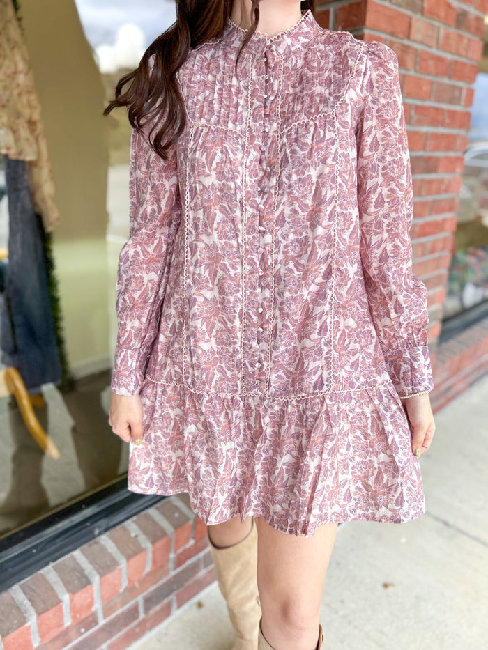 Secret Garden Pink Floral Dress