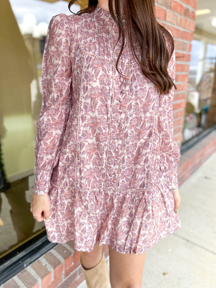Secret Garden Pink Floral Dress