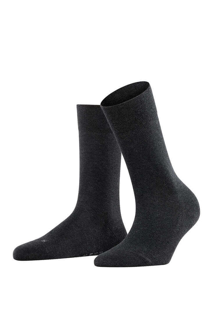 Falke Sensitive London Women's Socks Color: Anthra. Mel. Size: 35-38 at Petticoat Lane  Greenwich, CT