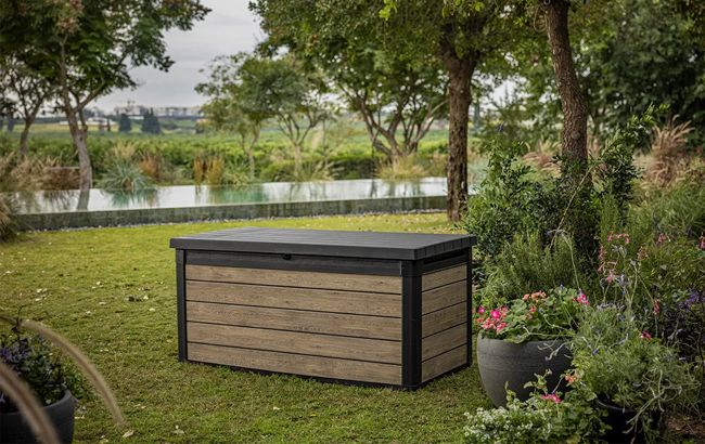 Signature 570L Storage Box - Ashwood Brown