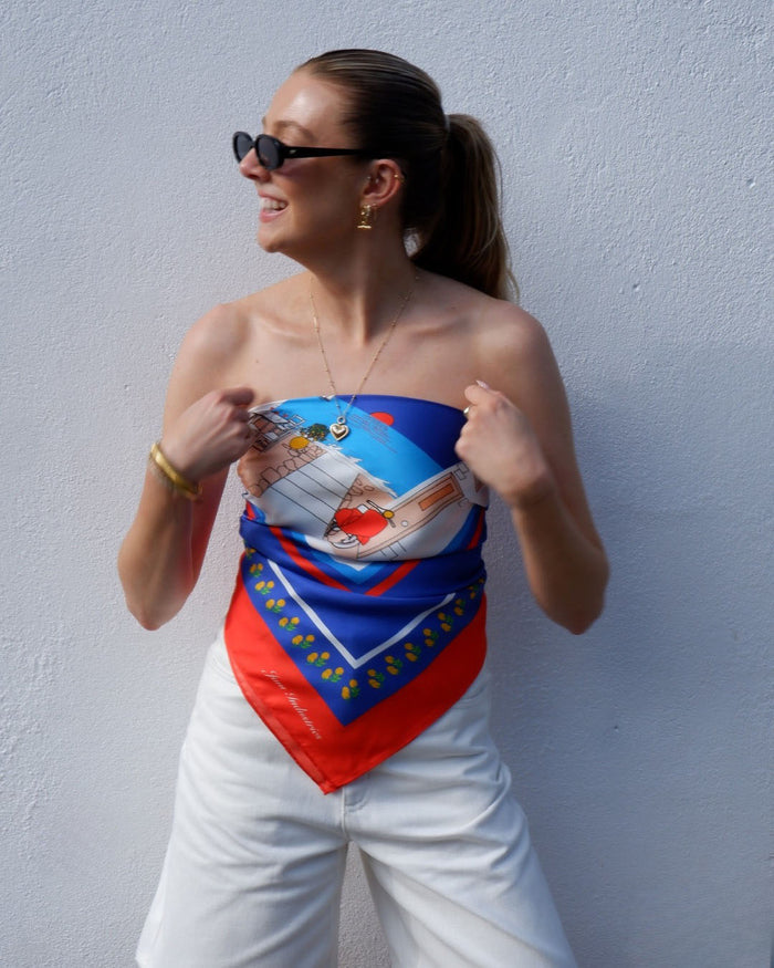 Silk Scarf | Serifos Edition