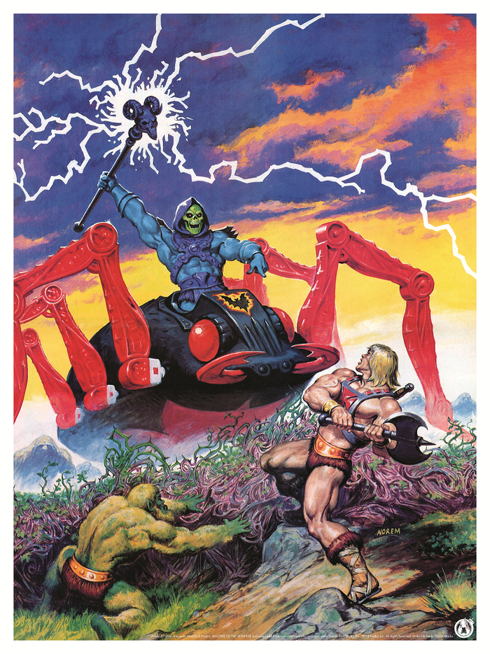 Skeletor Attacks! - Regular - Mad Duck Posters