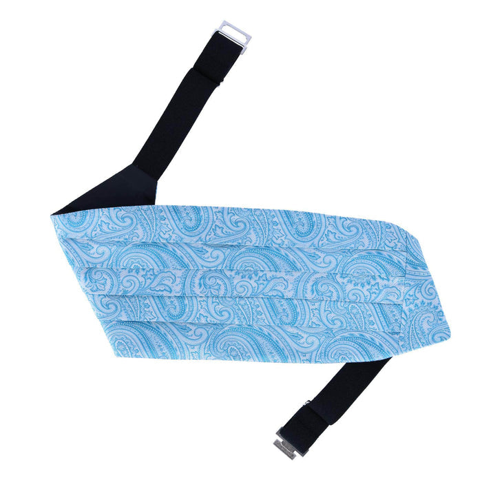 Light Blue Paisley