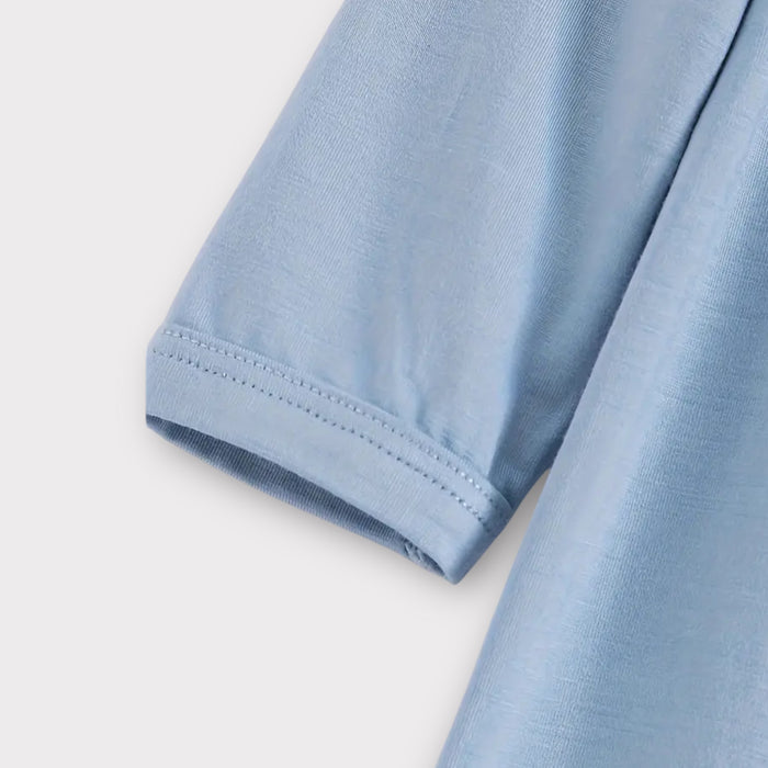 Solid Bamboo Sleepers – Soft & Breathable Baby Sleepwear image 1