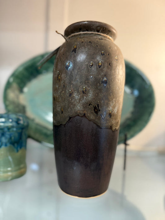 Sonshine Large Tall Vase - Chocolate