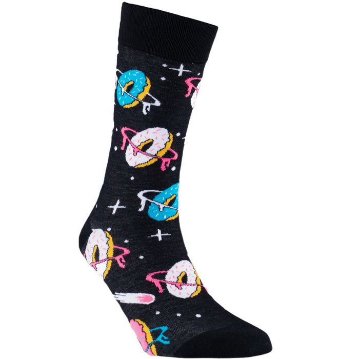 Space Donuts Bamboo Socks