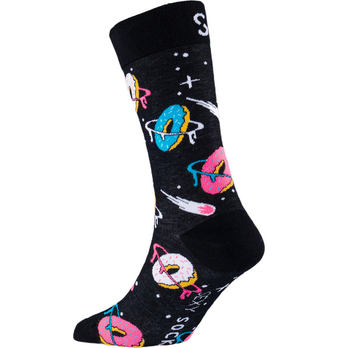 Space Donuts Bamboo Socks
