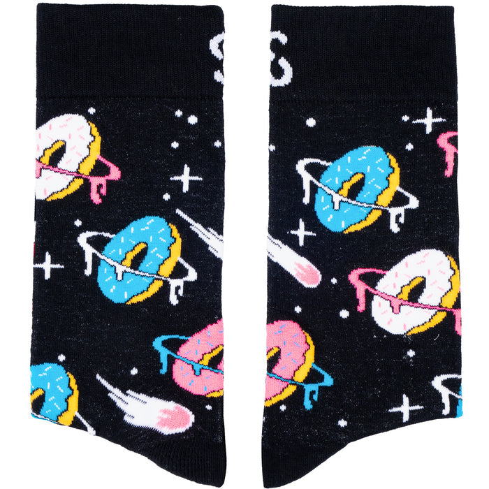 Space Donuts Bamboo Socks