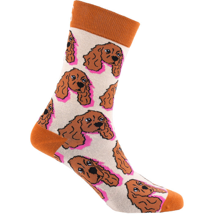 Spaniel Cotton Socks
