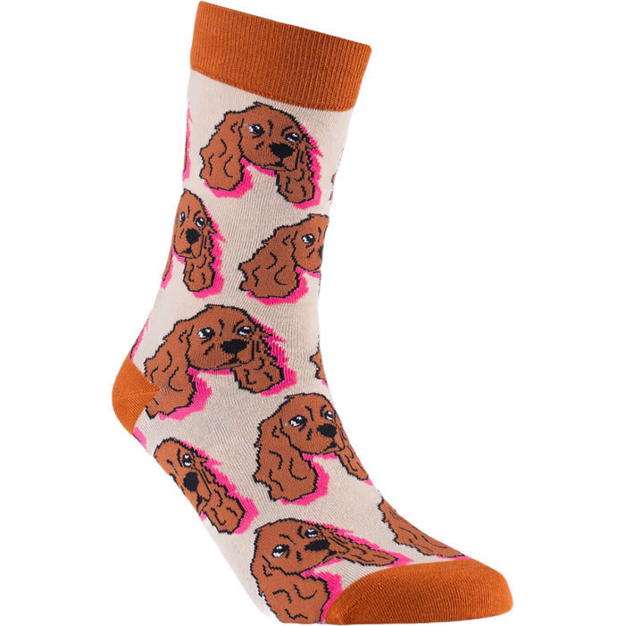 Spaniel Cotton Socks