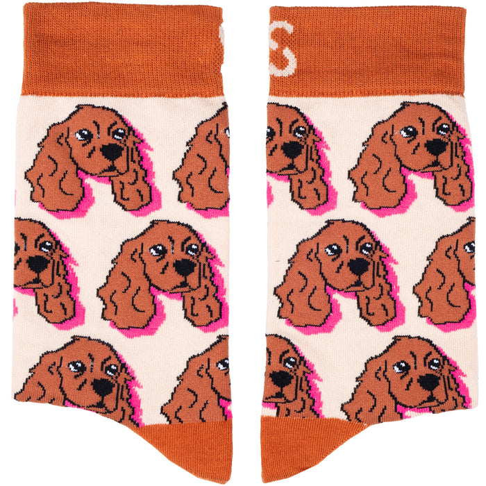 Spaniel Cotton Socks