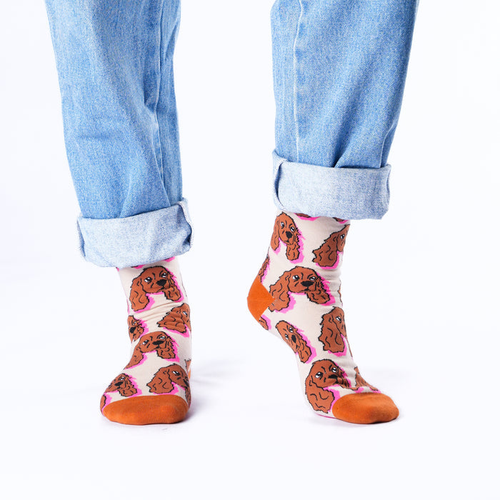Spaniel Cotton Socks