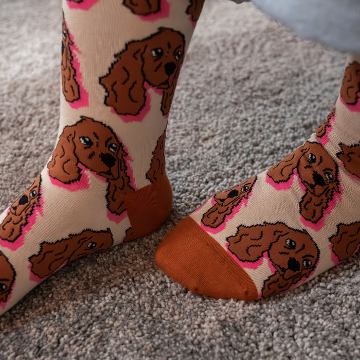 Spaniel Cotton Socks
