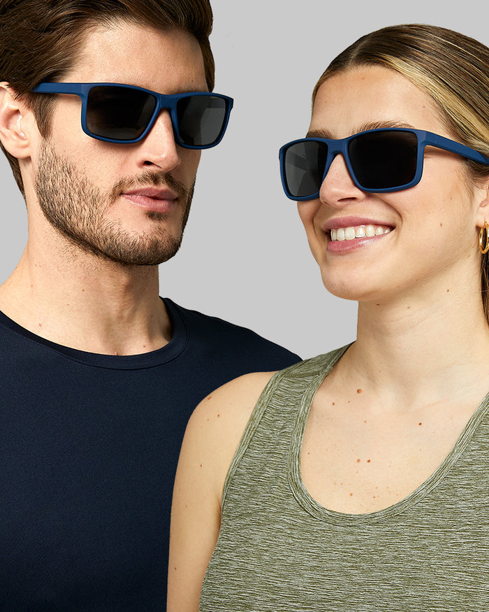 32 Degrees Dark Marine _ Unisex Square Sport Polarized Sunglasses