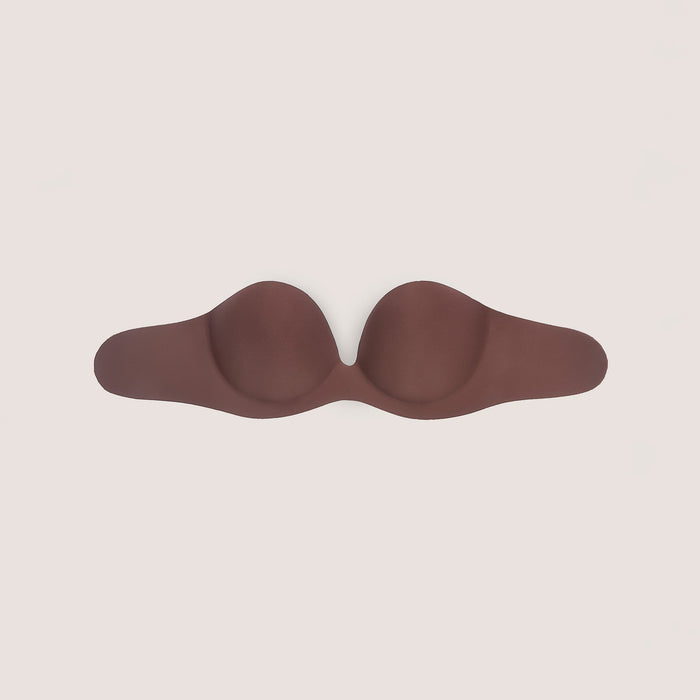 Stick-On Push-Up Bra - Mocha