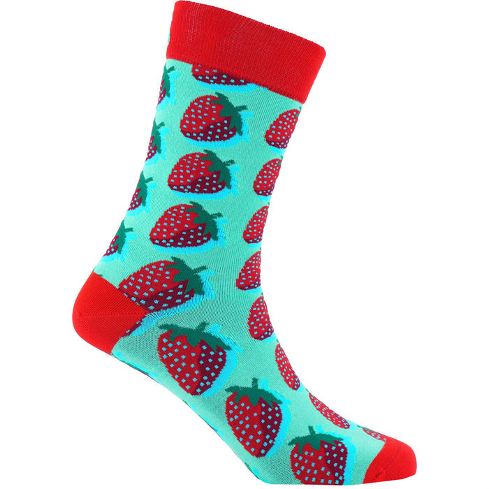 Summer-Berry Bamboo Socks