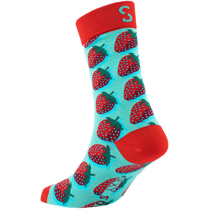 Summer-Berry Bamboo Socks