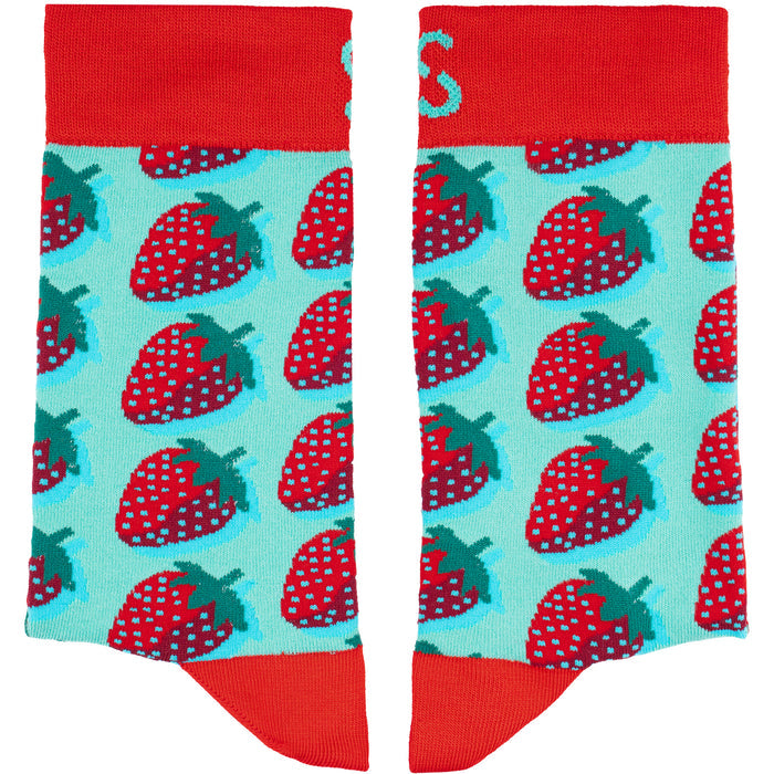 Summer-Berry Bamboo Socks