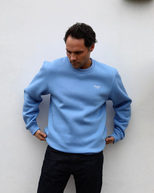 Summer Blue Sweat | Crew Neck