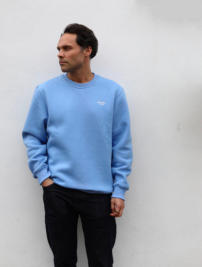 Summer Blue Sweat | Crew Neck