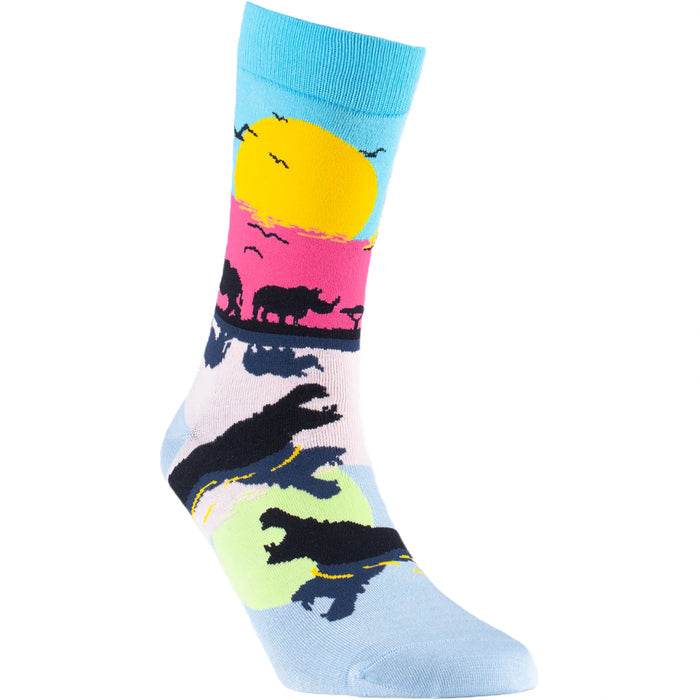 Sunset Safari Bamboo Socks