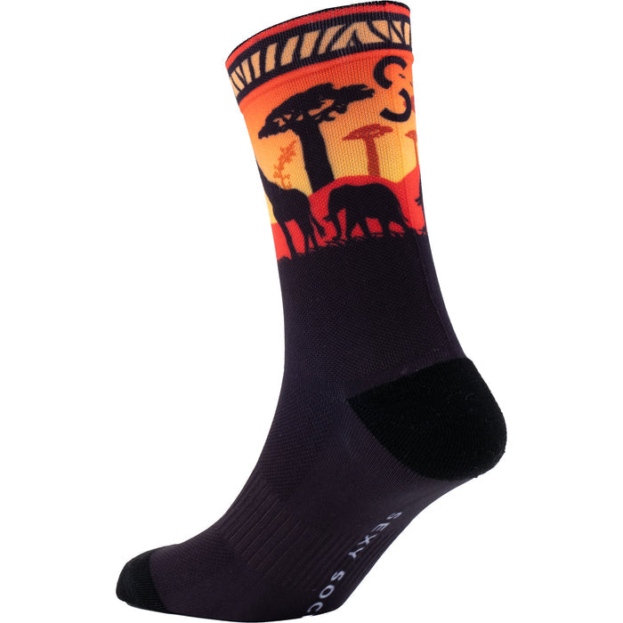 Sunset Walk Unisex Active Socks