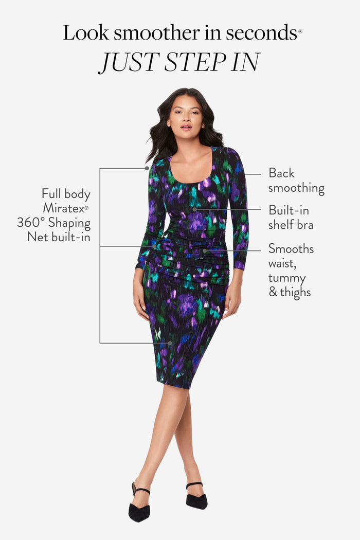Suri Shaping Dress in Violetta