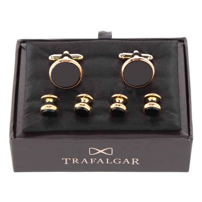 24 Karat Gold and Genuine Onyx