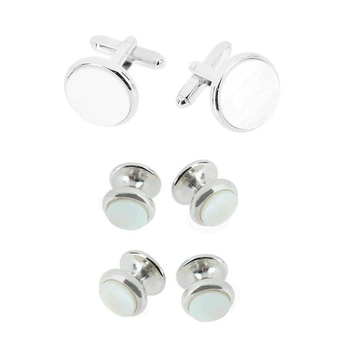 Rhodium with Mother of Pearl