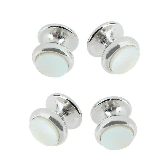 Rhodium with Mother of Pearl