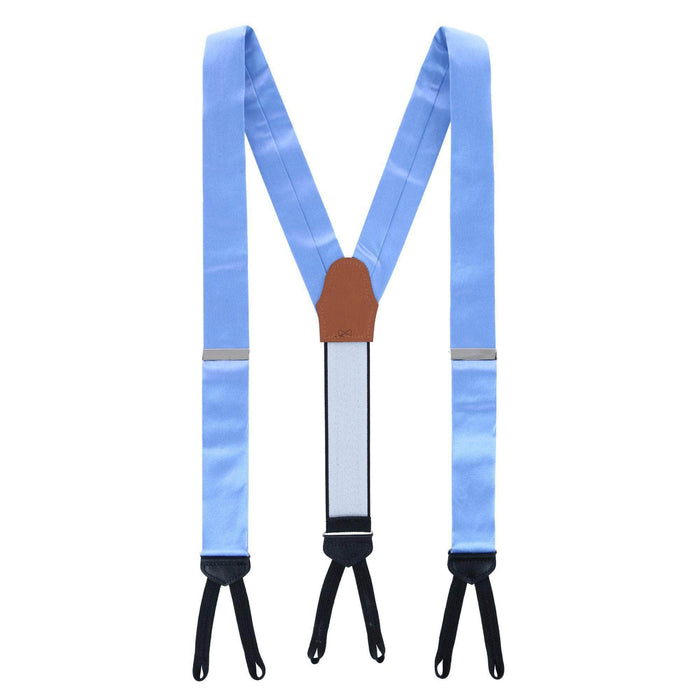 Sutton Solid Color Silk Formal End Braces 35mm Y-Back