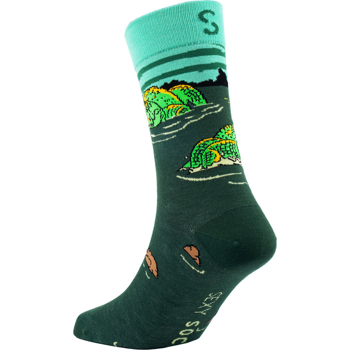 Swamp Gator Bamboo Socks