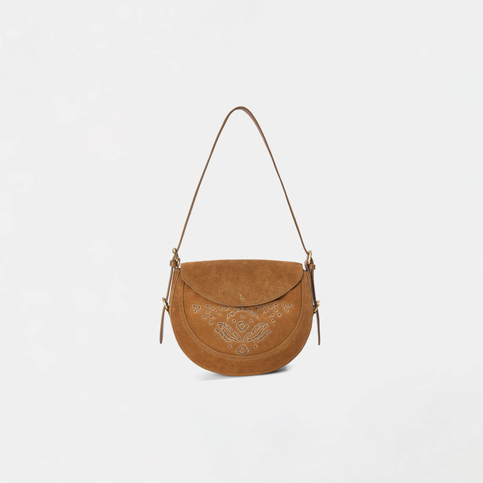 Talia Saddle Bag - Brown