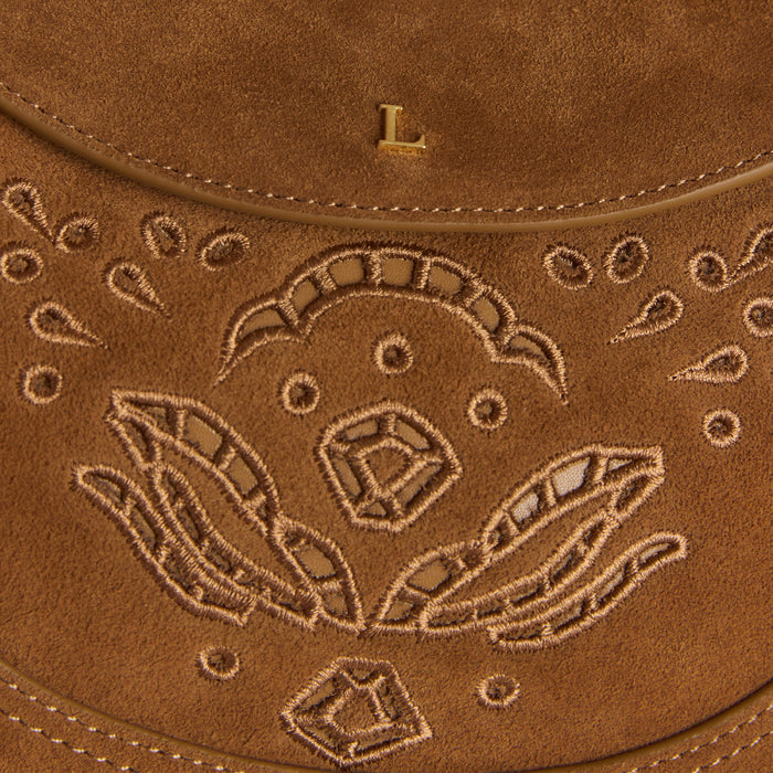 Talia Saddle Bag - Brown