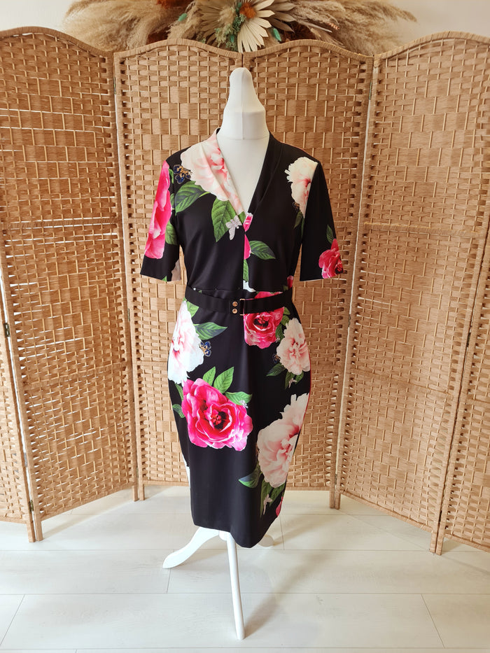 Ted Baker Belted Floral Dress 16