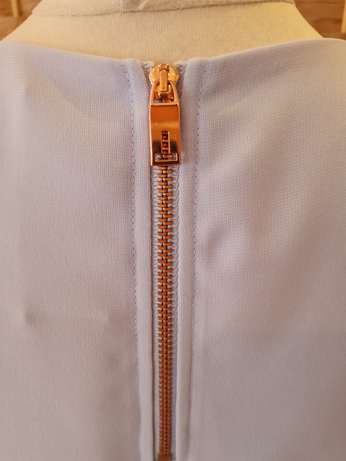 Ted Baker blue/white top S/M