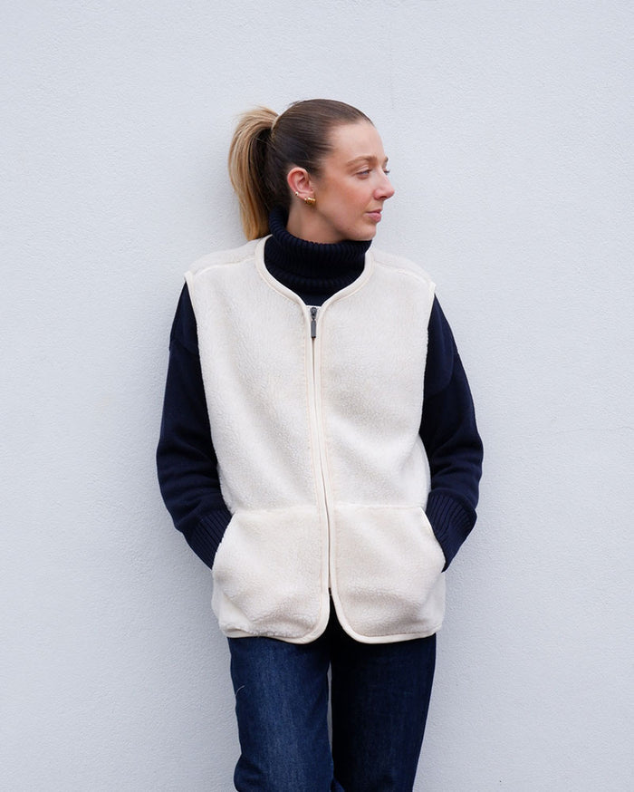 Teddy Gilet | Off White