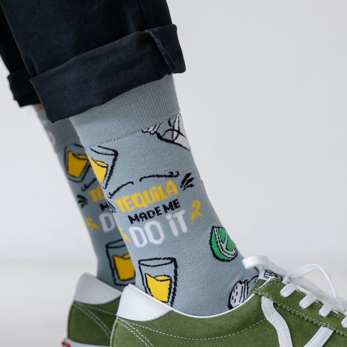 Tequila Did It Bamboo Socks