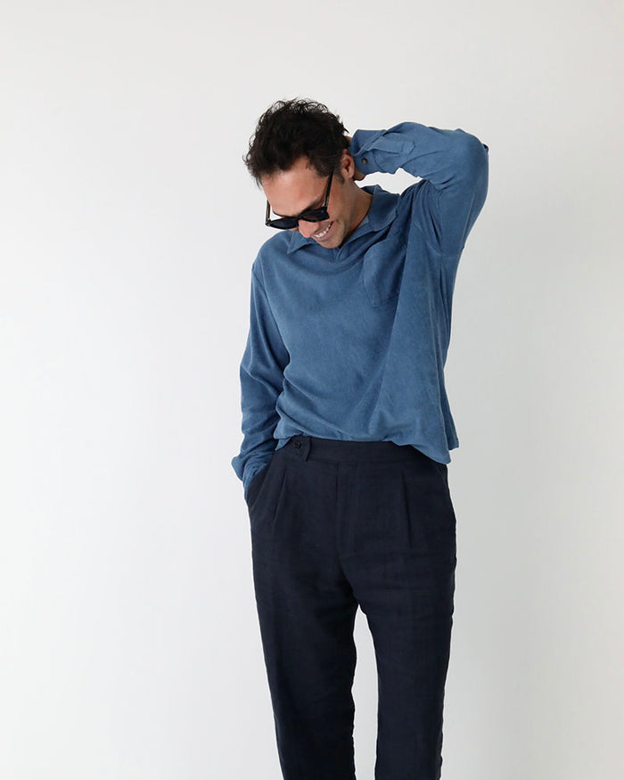 Terry Polo | Long Sleeved