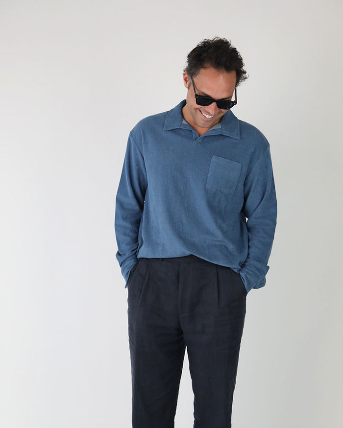 Terry Polo | Long Sleeved