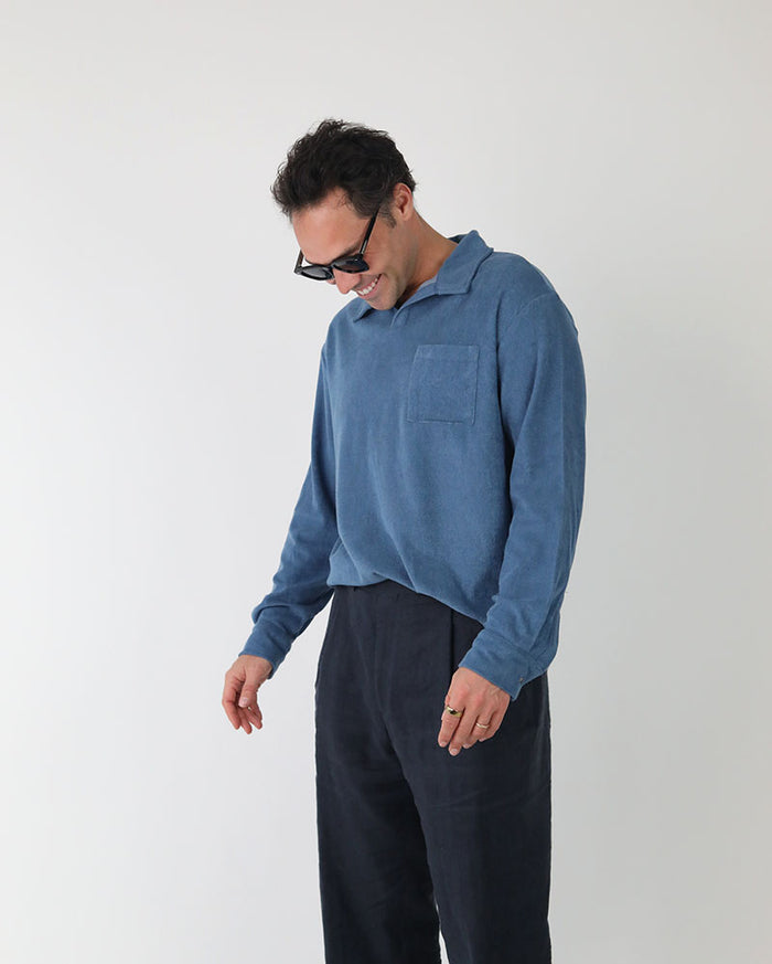 Terry Polo | Long Sleeved