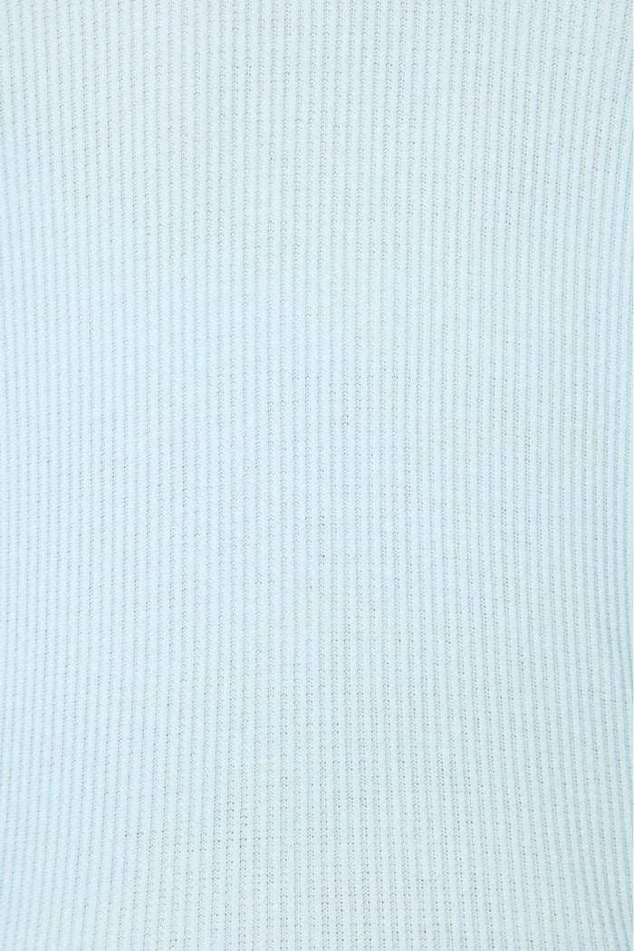 PJ Salvage Textured Long Pajama Set in Light Sky