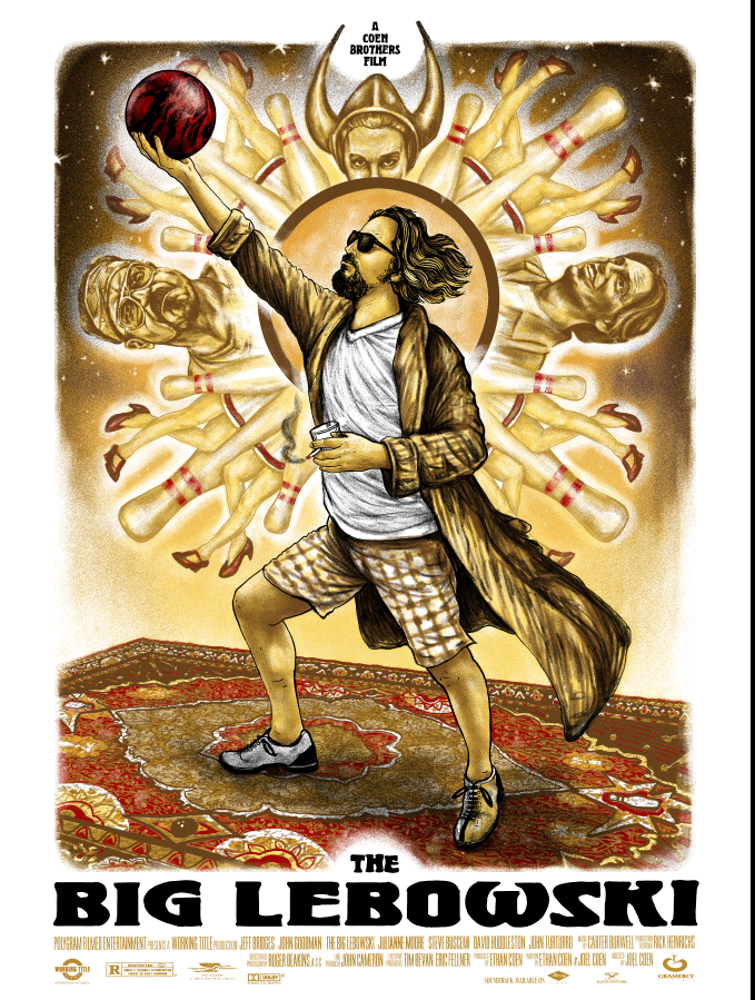 The Big Lebowski - Variant - Mad Duck Posters