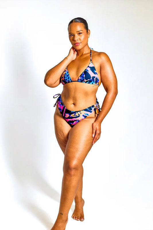 The Jungle Fever Bikini Bottoms - Recycled Fabric