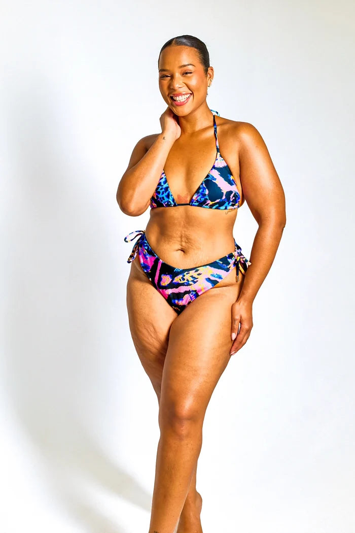 The Jungle Fever Bikini Bottoms - Recycled Fabric