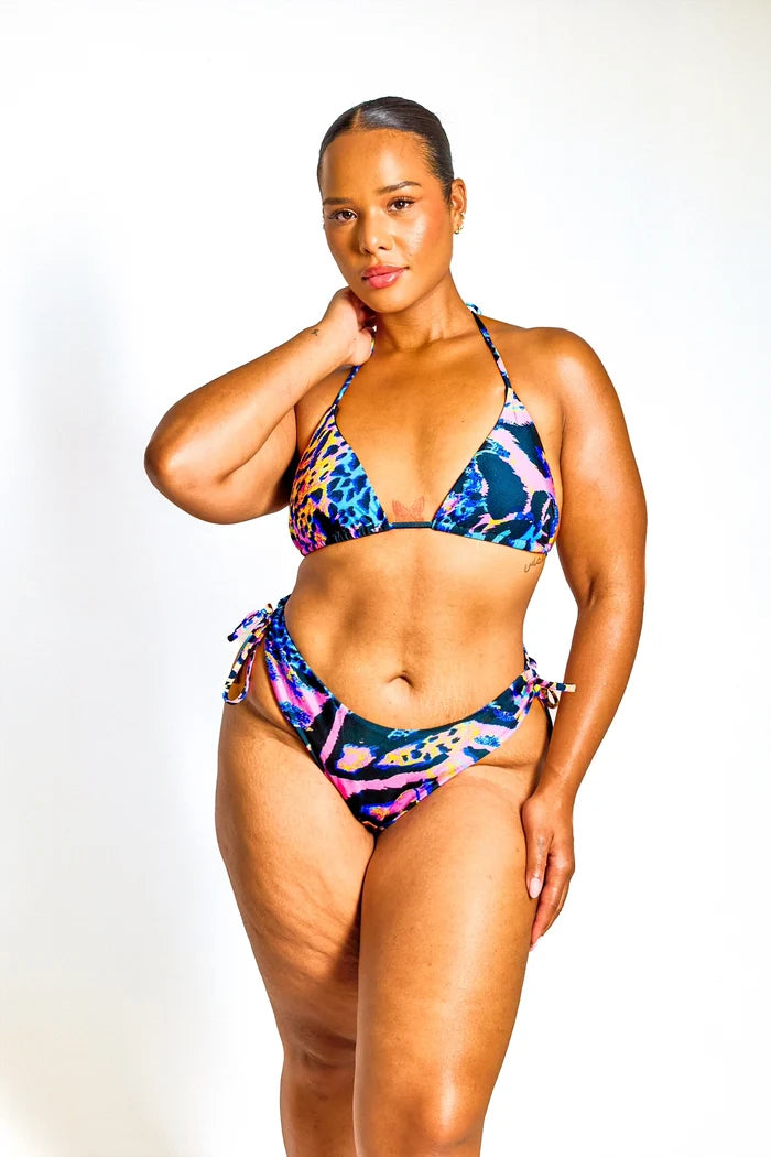 The Jungle Fever Bikini Top - Recycled Fabric