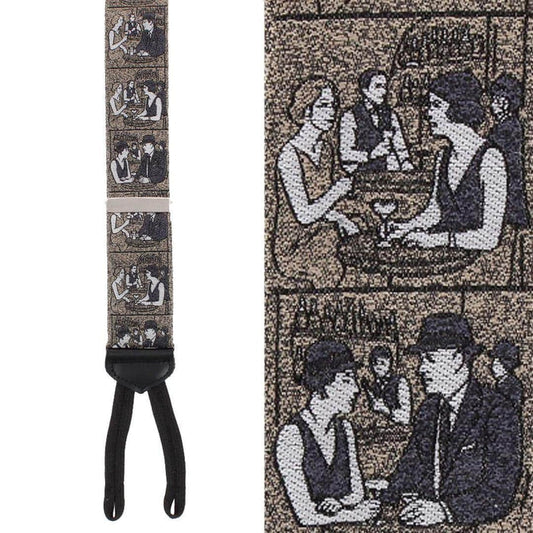 The Nightcap Novelty Silk Formal End Braces