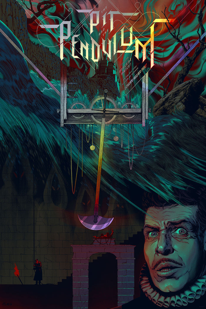 The Pit And The Pendulum - Foil - Regular Colorway - Mad Duck Posters