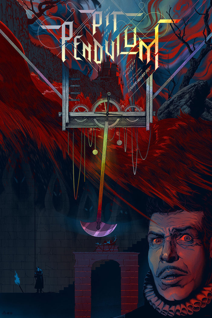 The Pit And The Pendulum - Foil - Variant Colorway - Mad Duck Posters